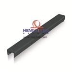 黑色U型ABS異型材