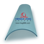 半圓型白色透明 PC異型材