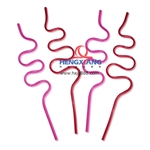 一次性塑料造型PVC吸管
